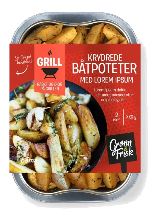 Båtpoteter 300g Grønn&Frisk