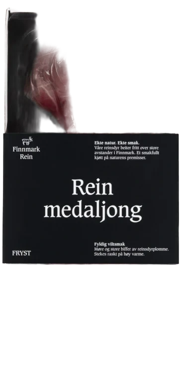 Rein Medaljong Frys 300g Finnmark Rein