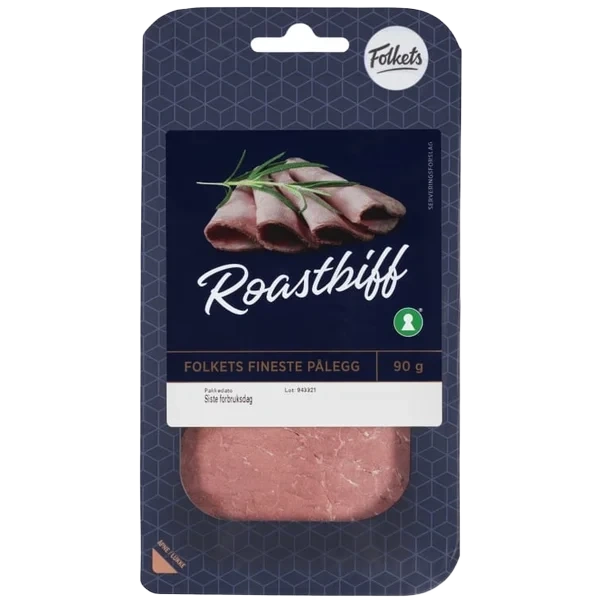 Roastbiff 100g Folkets
