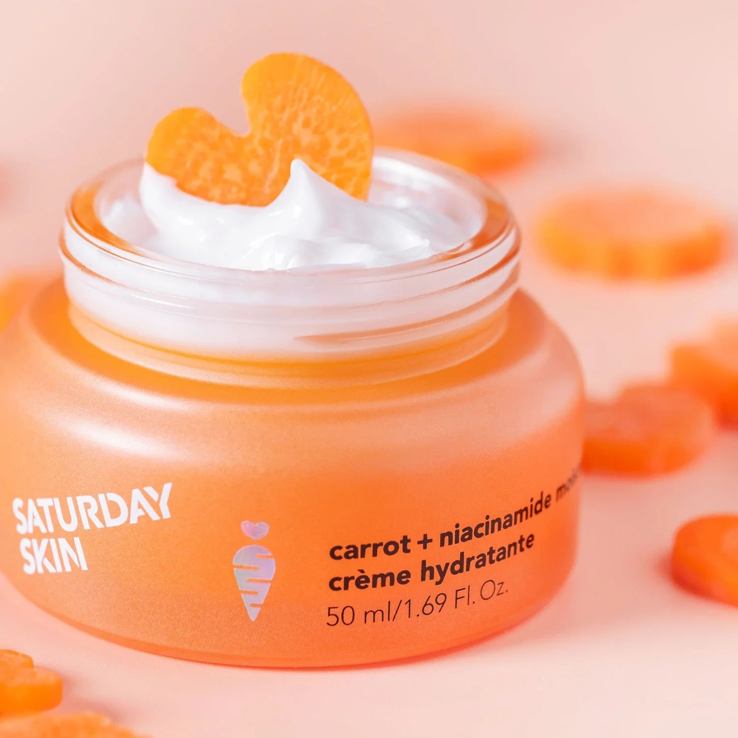 Saturday Skin Carrot + Niacinamide Moisturizing Cream