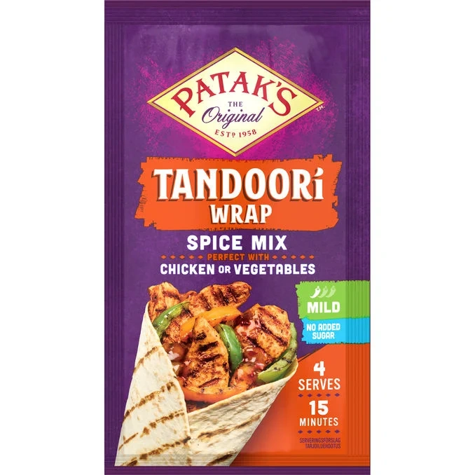Kryddmix Tandoori Wrap