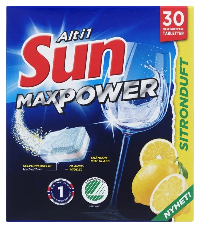 Sun Alt i 1 Maxpower Sitron 30tab