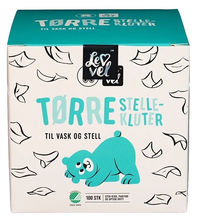 Stellekluter tørre 100stk