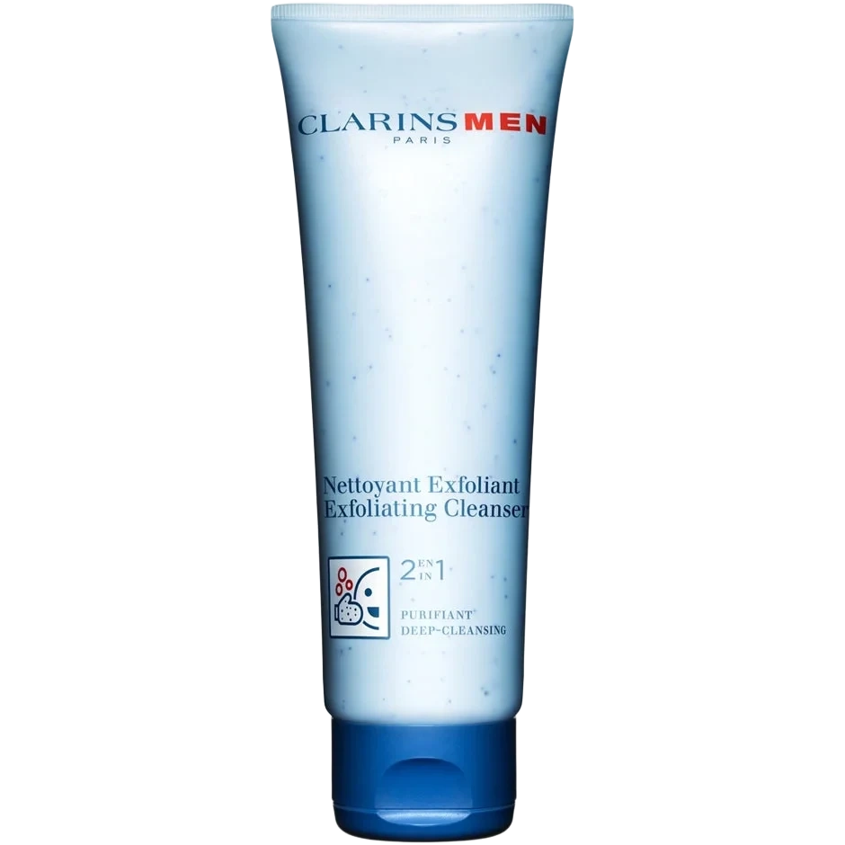 Clarins Men Wash Exfoliating Cleanser Retail