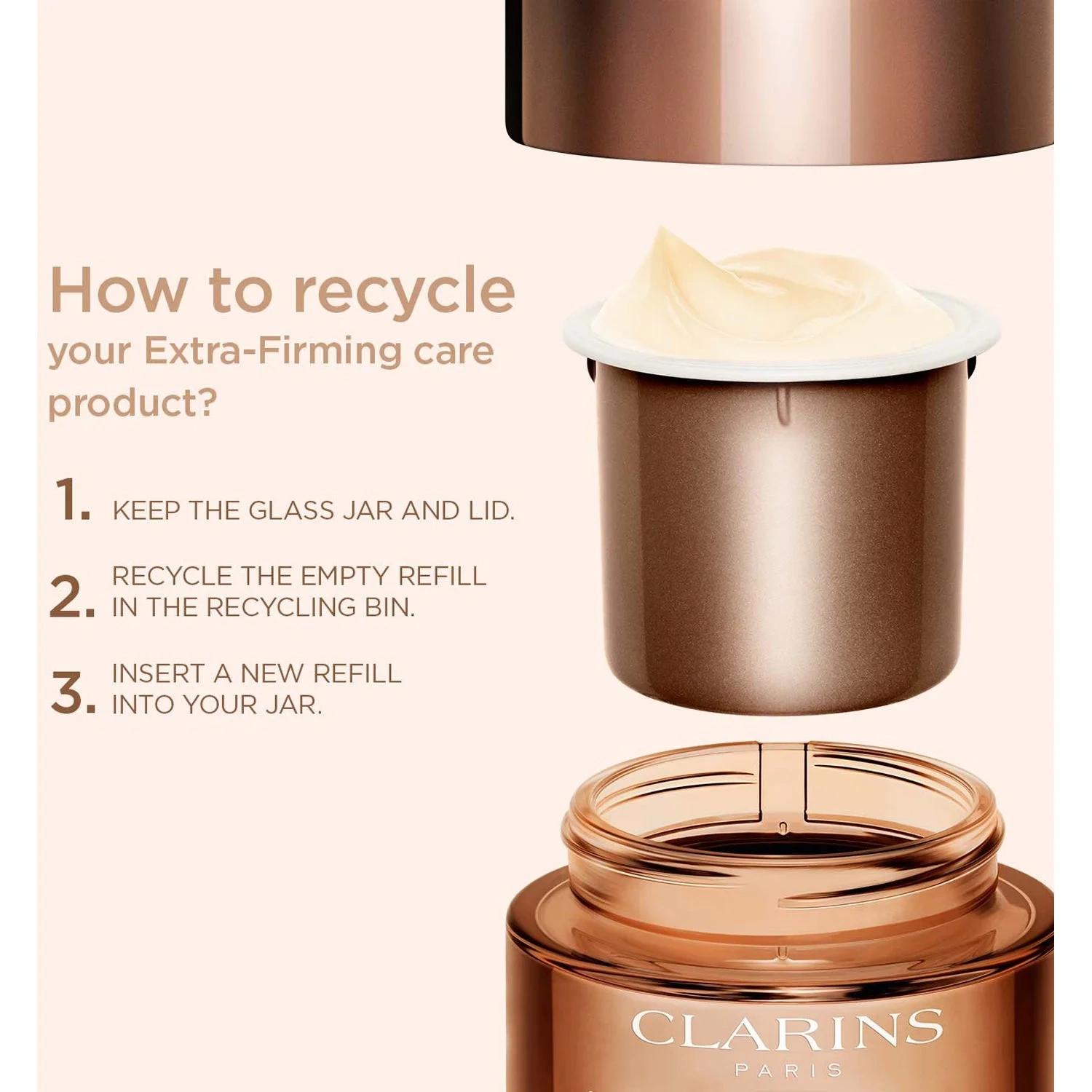 Clarins Extra-Firming Lift Effect, Wrinkle-Smoothing Day Cream All Skin Types SPF15 50 ml