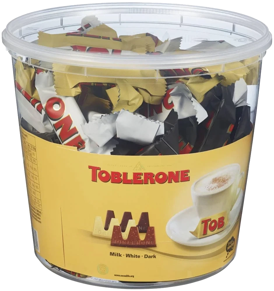 Toblerone Tiny Mix Sylinder 904 g