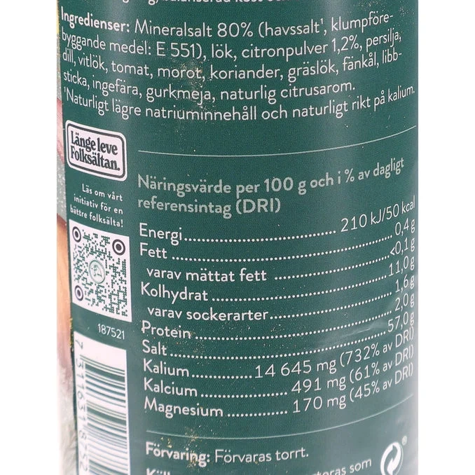 Falksalt Örtsalt Citron & Örter