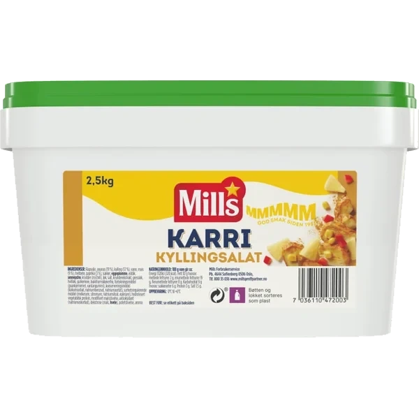 Karri Kyllingsalat 2,5kg Mills