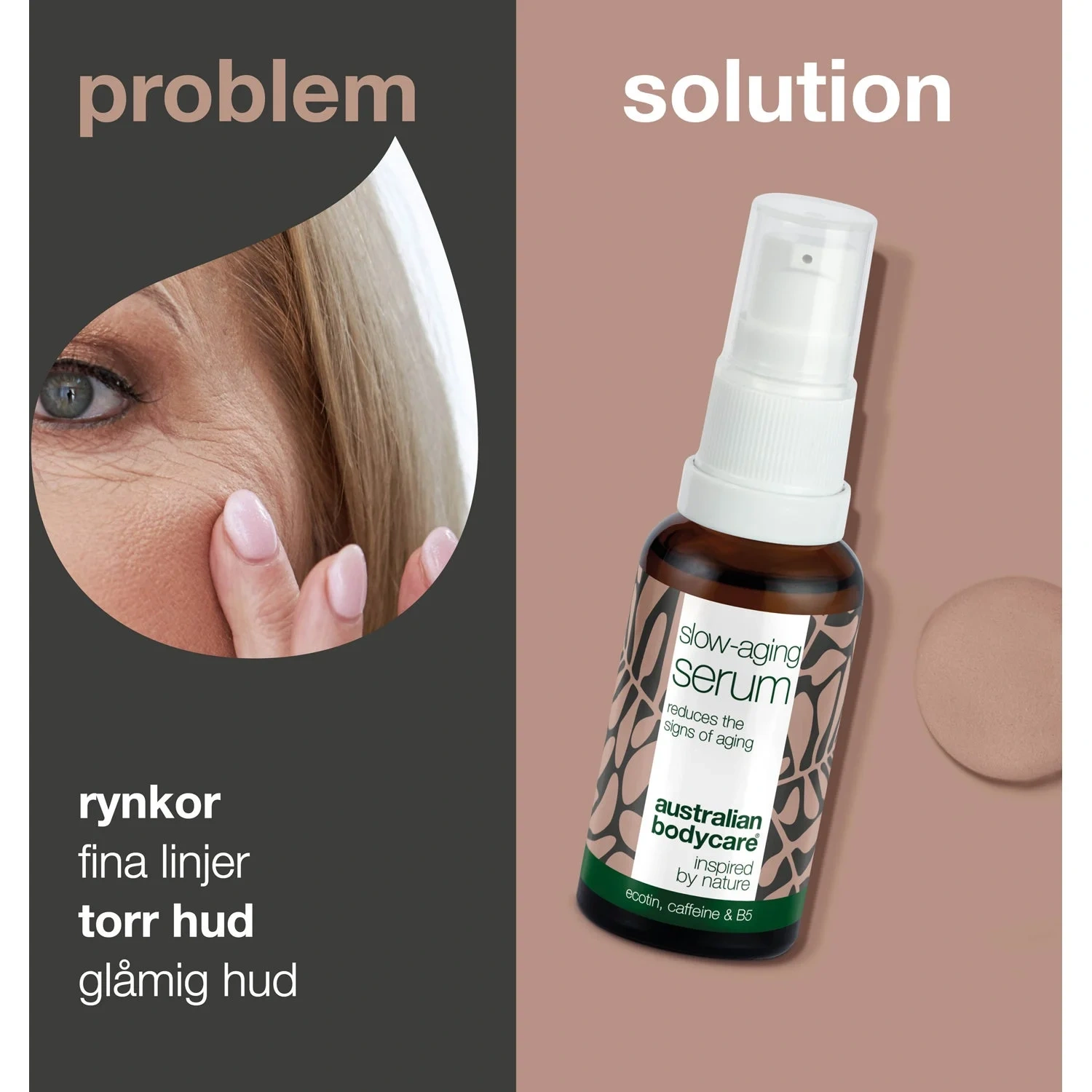 Slow-aging Serum mot rynkor (50+)