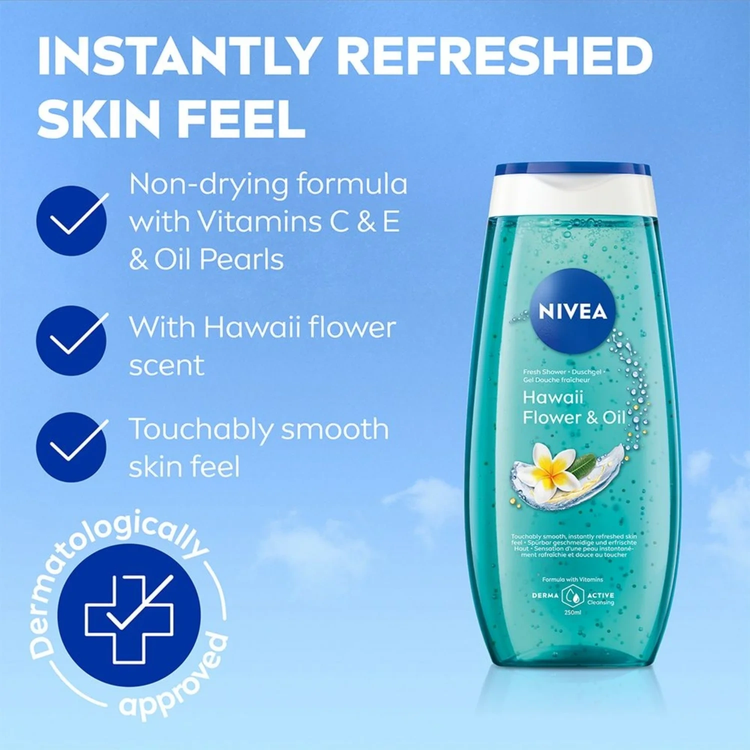 NIVEA Hawaii Flower & Oil Shower