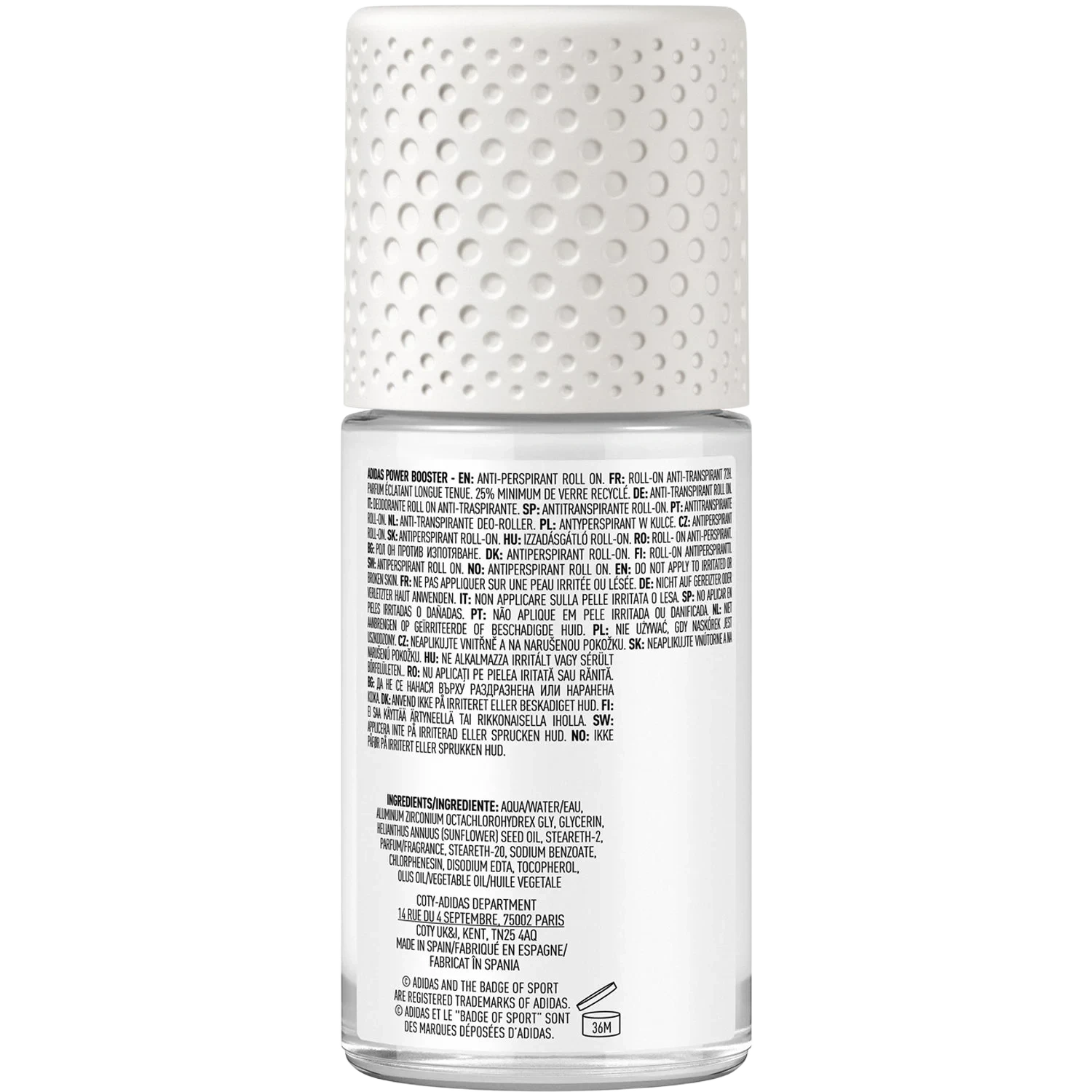 Adidas Adipower Booster Woman Roll-On Deodorant