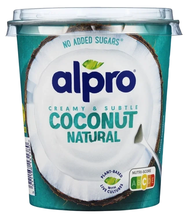 Kokosgurt Naturell 350g Absolutely Alpro