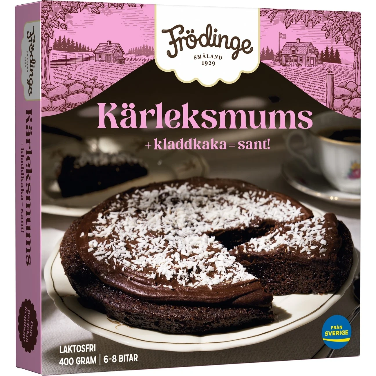 Frödinge Kärleksmums kladdkaka