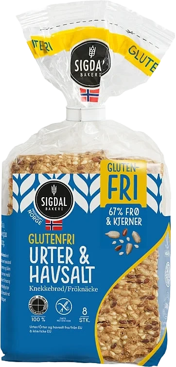 Glutenfri Urter & Havsalt, 190g