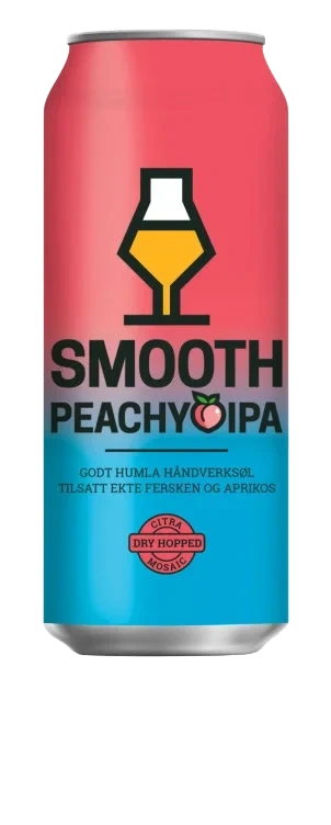 Smooth Peachy Ipa 0,5l boks Klokk&Co