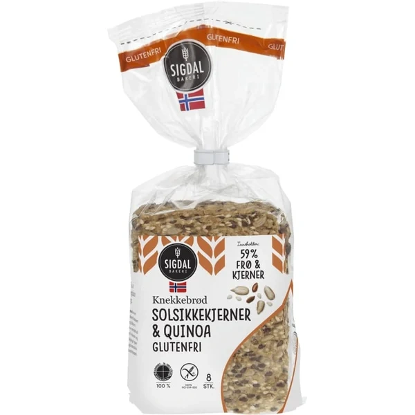Glutenfri Solsikke Quinoa 190g