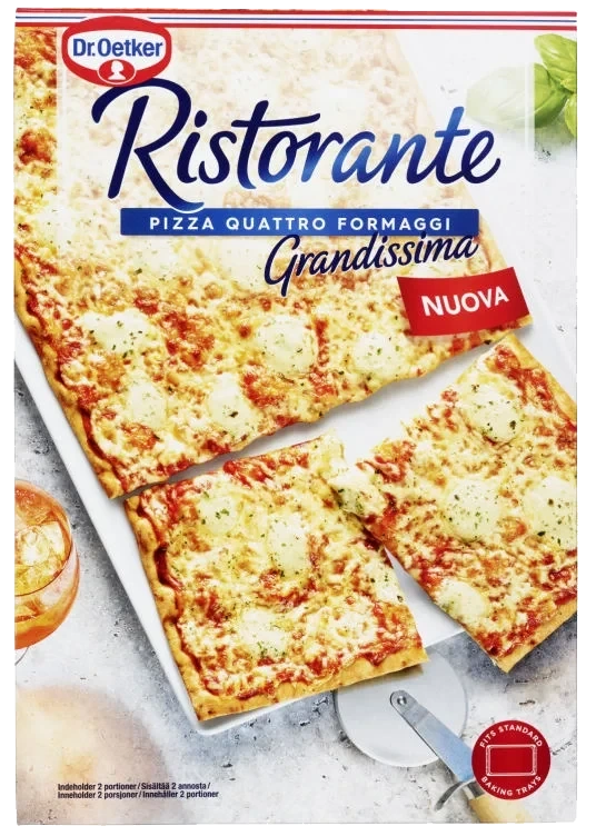 Ristorante Pizza Grandissima Formaggi 560g
