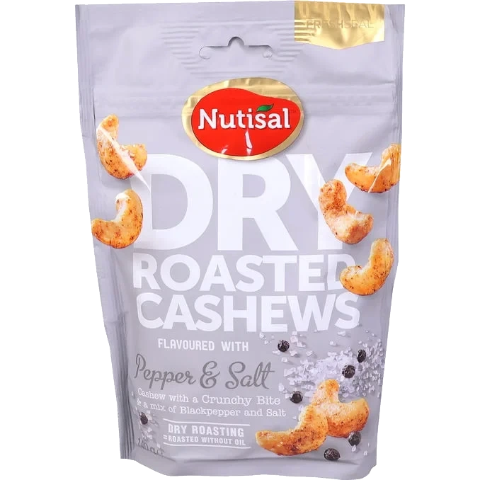 Rostade Cashewnötter Peppar & Salt