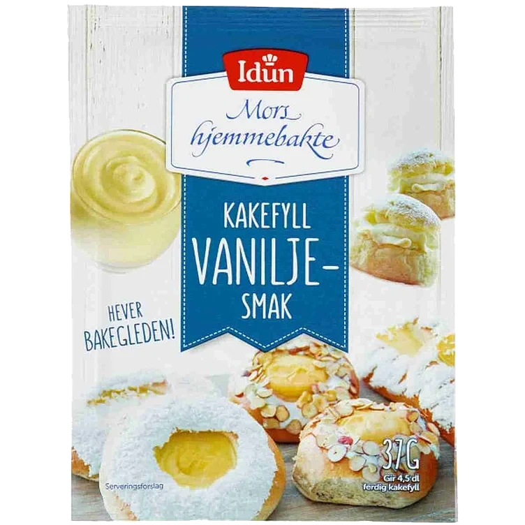Mors hjemmebakte kakefyll vaniljesmak  37 gr