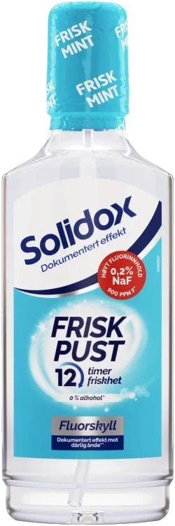 Solidox Munnskyll Frisk Pust 500ml