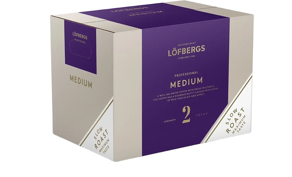 Löfbergs Kaffebønner hele medium