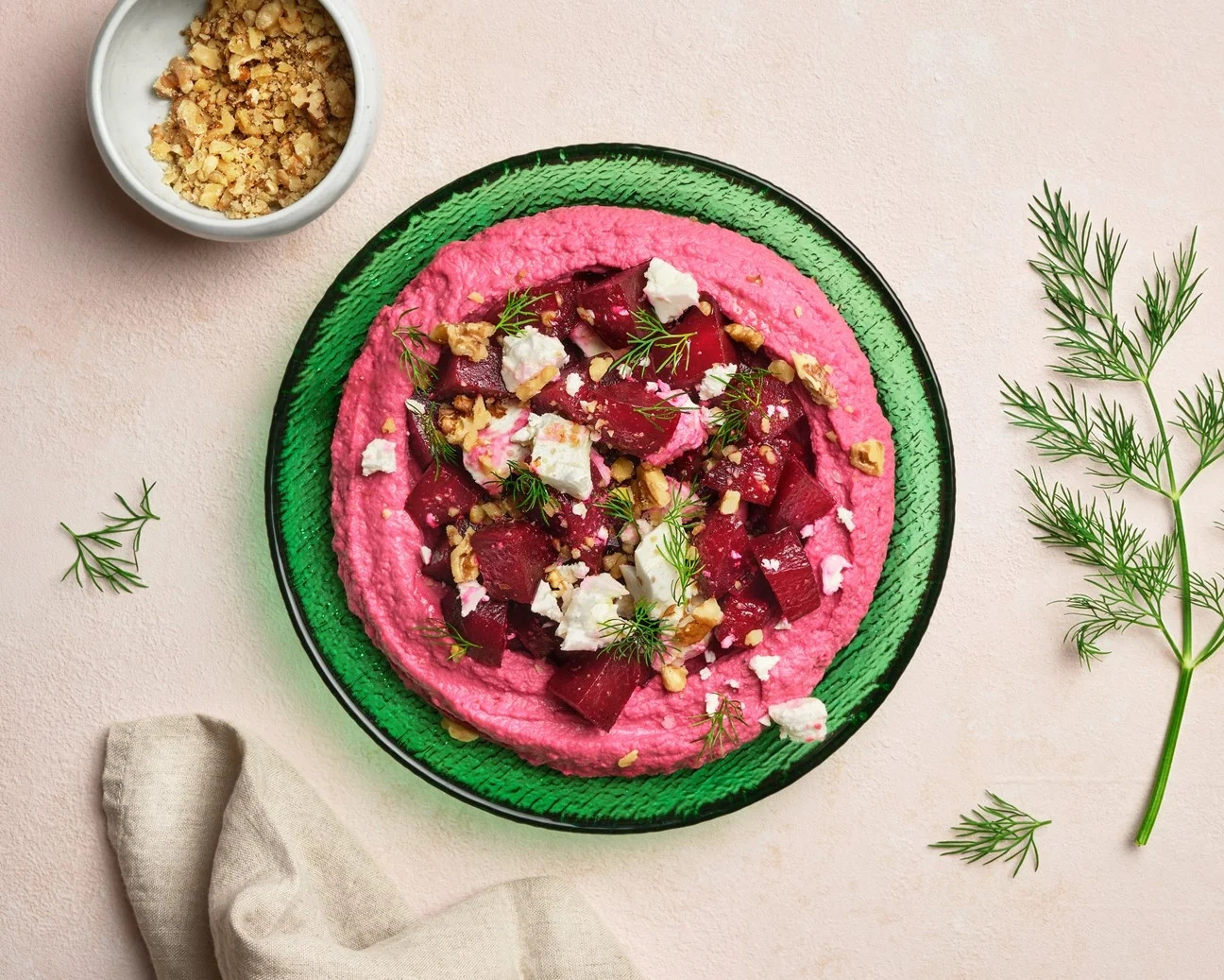 Hummus Rödbeta