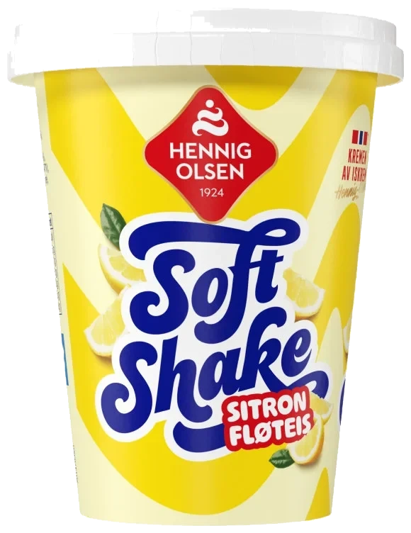 Soft Shake Sitron 210ml Hennig-Olsen