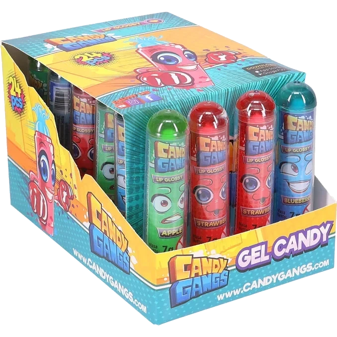 Godis Läppglans 24-pack