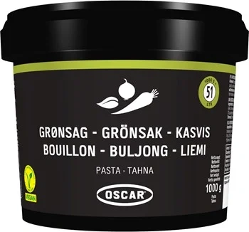 OSCAR Grönsaksbuljong pasta