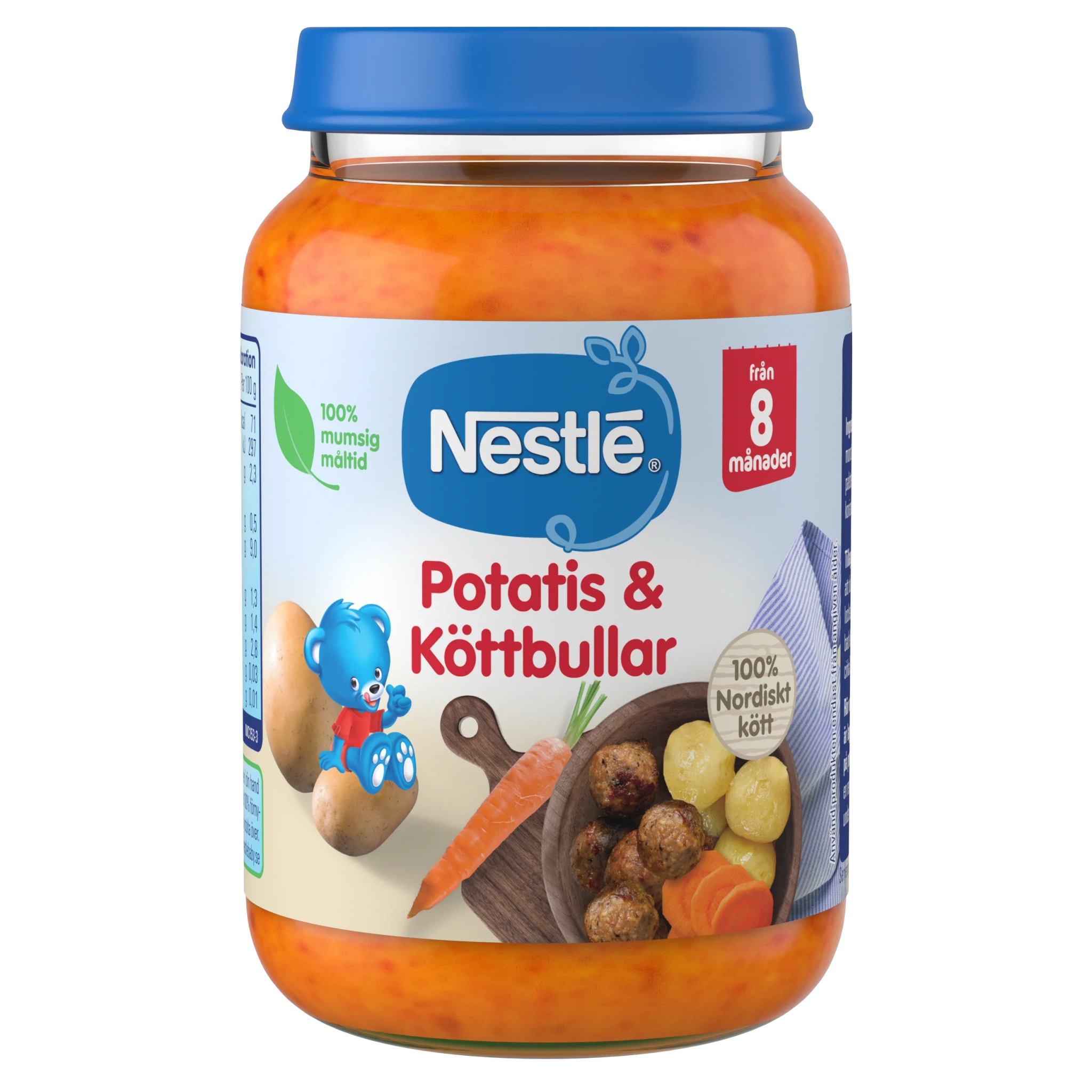 Pot &köttbullar 8M