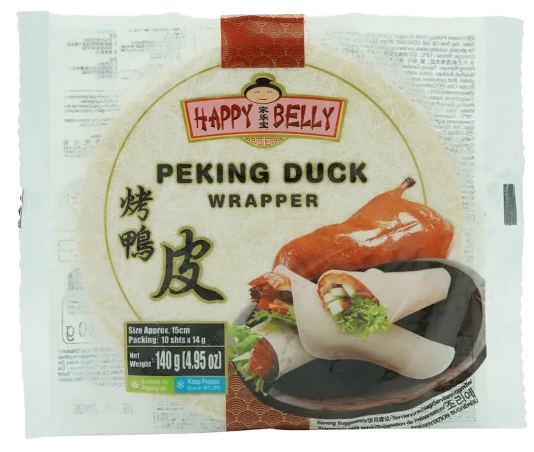 Happy Belly Peking Duck Wrapper 15cm