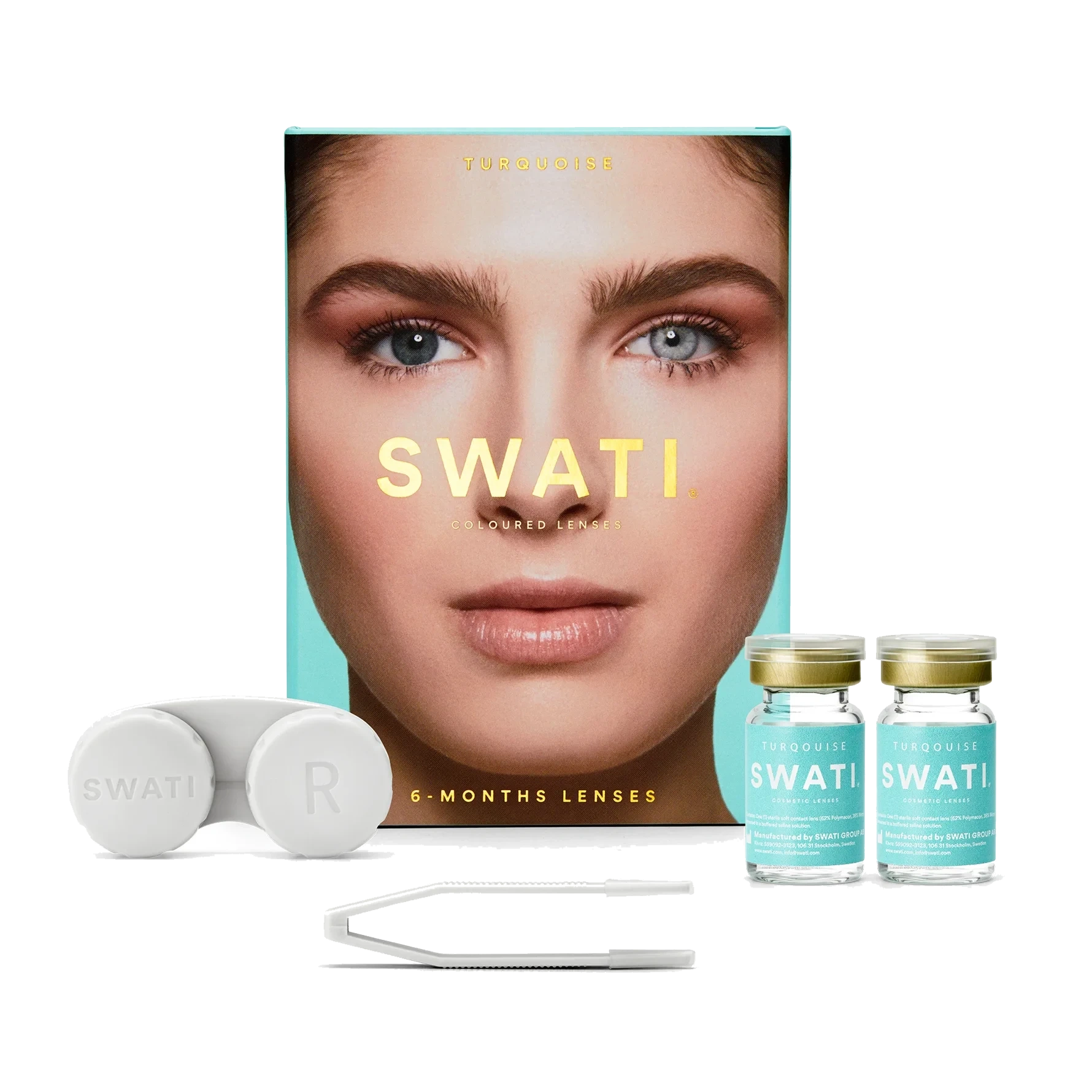 SWATI Cosmetics Turquoise