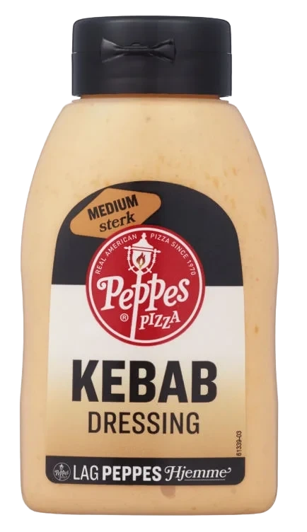 Kebabdressing Medium Sterk 200g Peppes