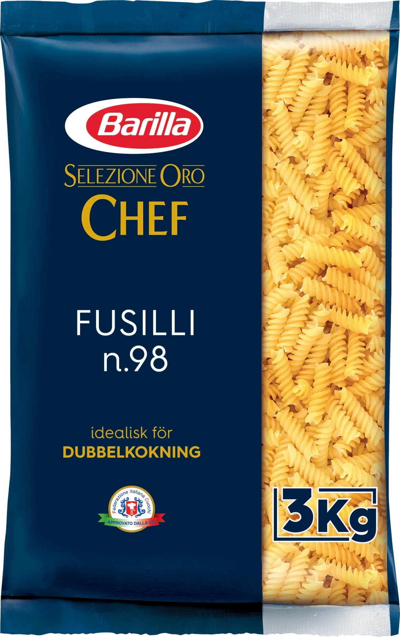 Pasta Fusilli Selezione Oro Chef