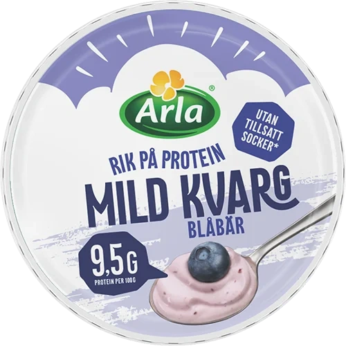 Mild kvarg blåbär 0.2%