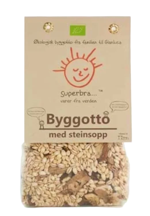 Byggotto m/Steinsopp Økol 250g Superbra