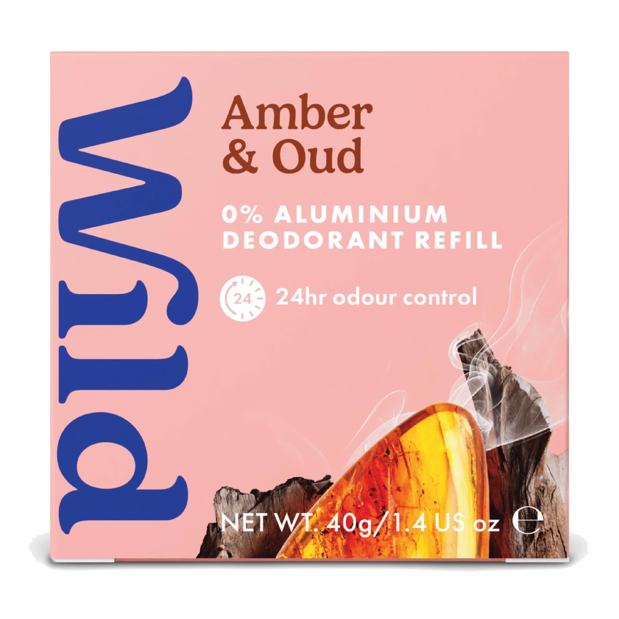 Wild Deo Stick Amber Oud Refill, 40 g
