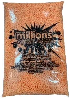 Millions appelsindrops 3kg