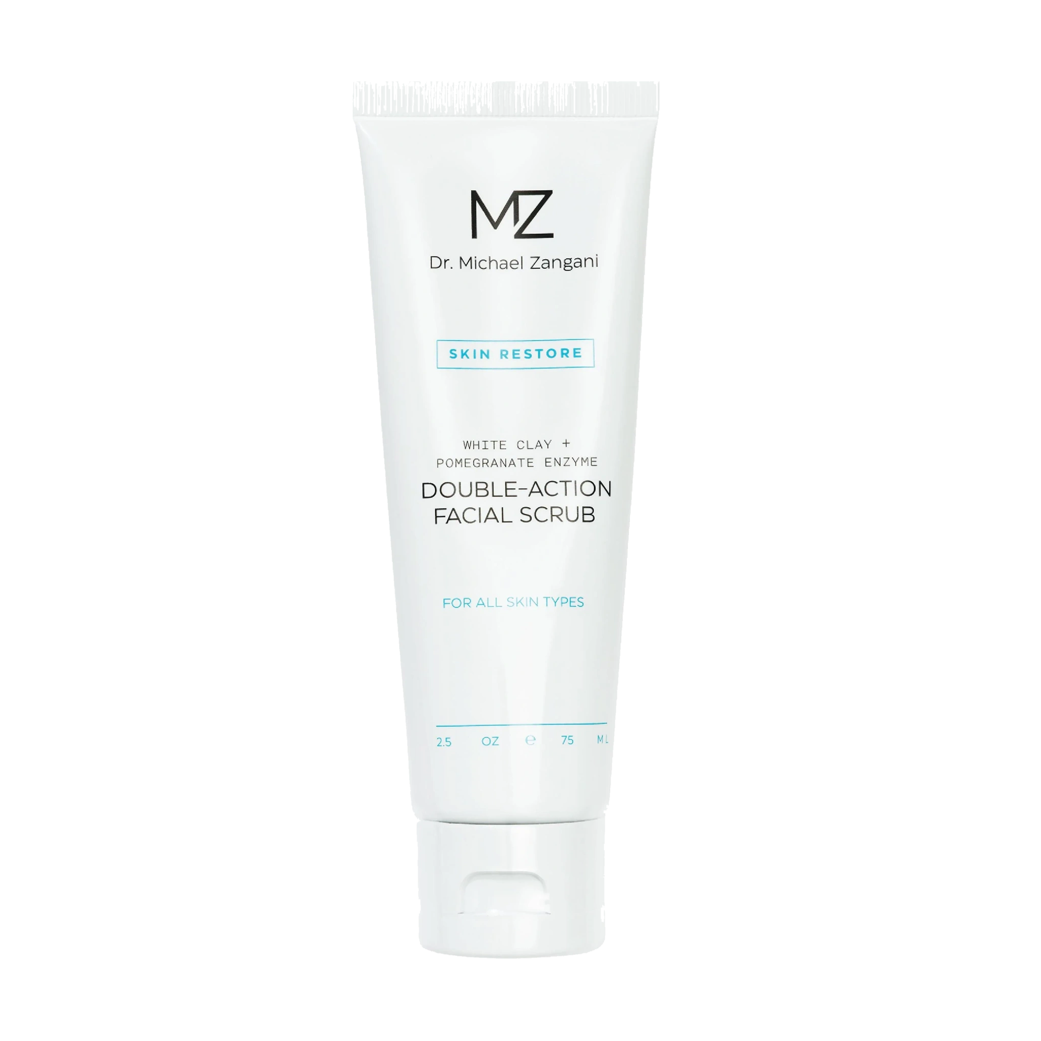 Dr. Michael Zangani Skin Restore Double-Action Facial Scrub, 75 ml
