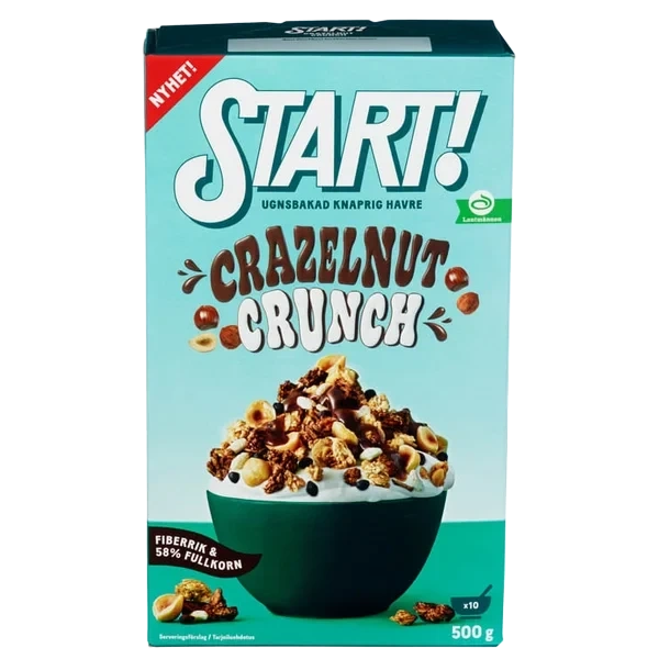 Start! Granola Crazelnut 500g