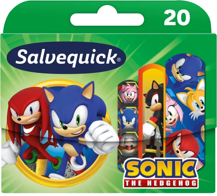 Barneplaster Sonic 20stk Salvequick