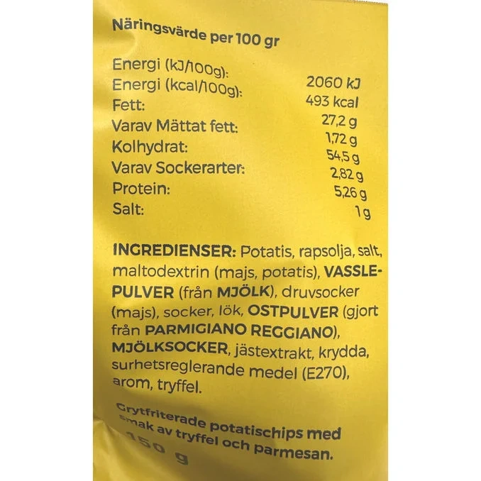 Gotlandschips Chips Tryffel & Parmesan