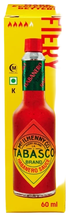 Tabasco habanero sauce 60ml