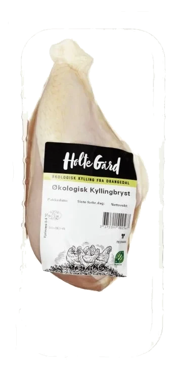Kyllingbryst Økologisk Ca300g Holte