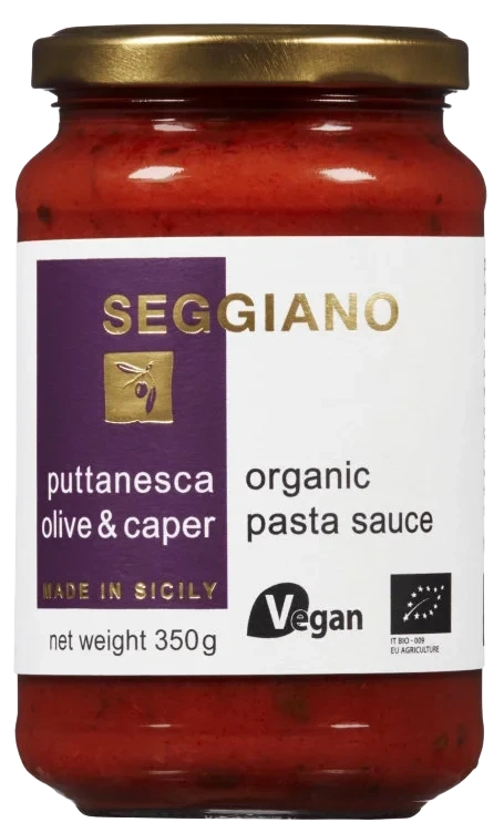 Pastasaus Puttanesca 350g Seggiano