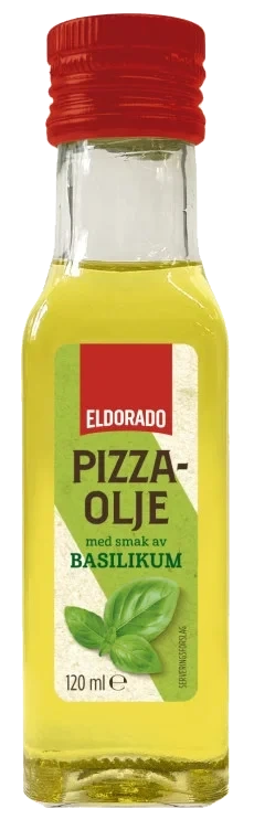 Pizzaolje Basilikumsmak 120ml Eldorado