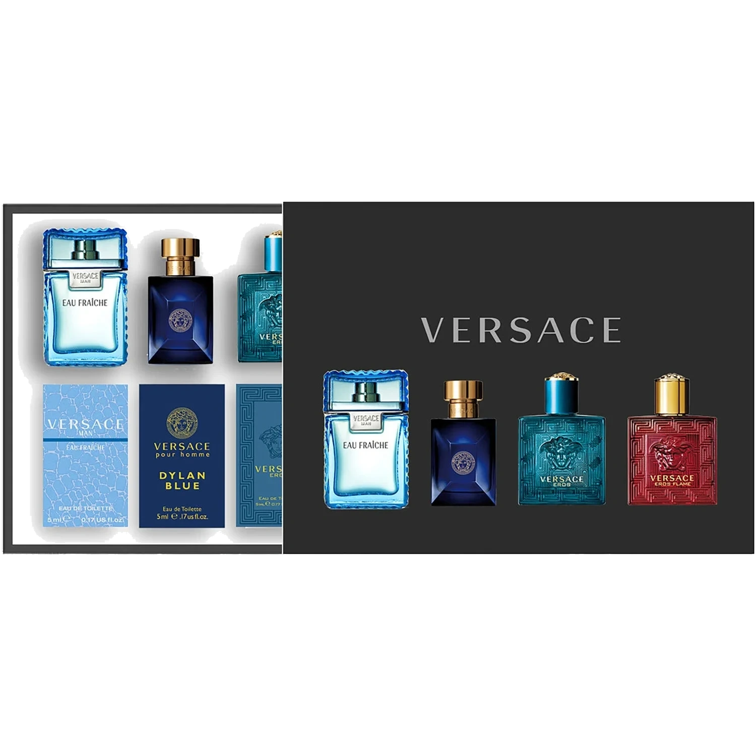 Versace 4 x Minature Men