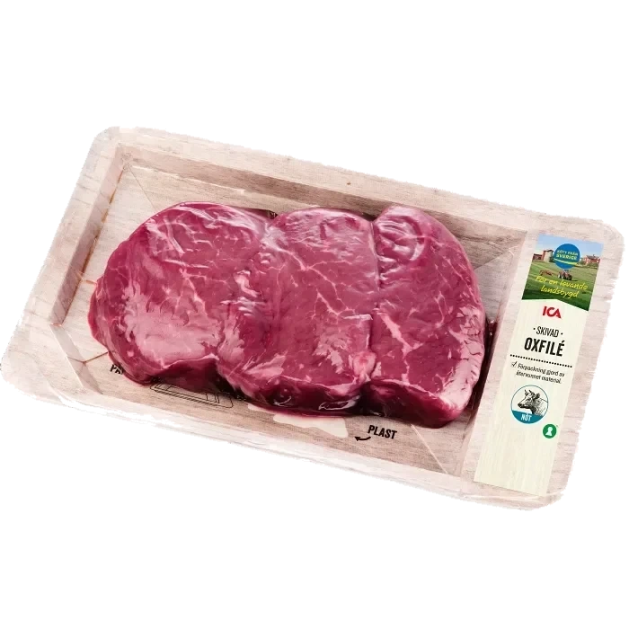 Oxfilé Färsk Skivad ca 300g ICA