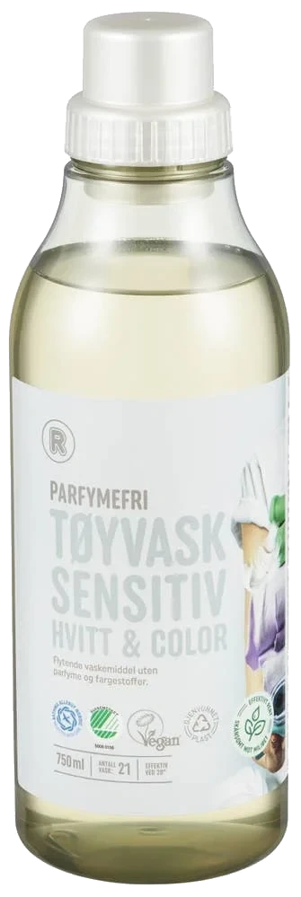 Tøyvask sensitiv 750 ml