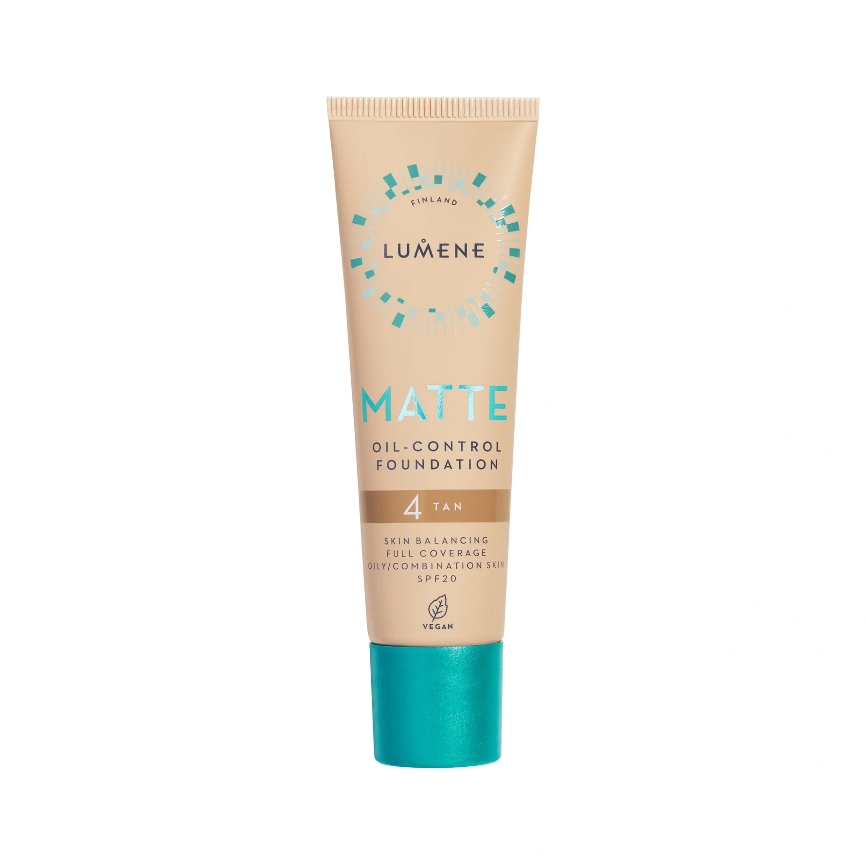 Lumene Matte Oil-Control Foundation SPF20 4 Tan